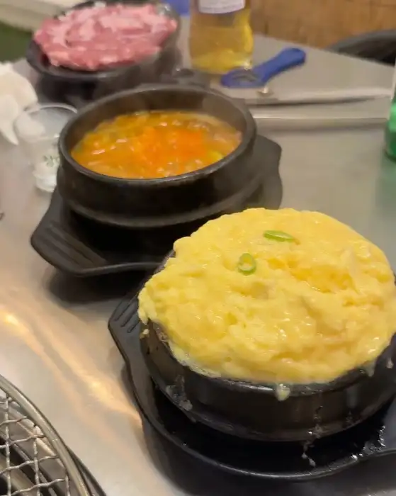 계란찜과 찌개