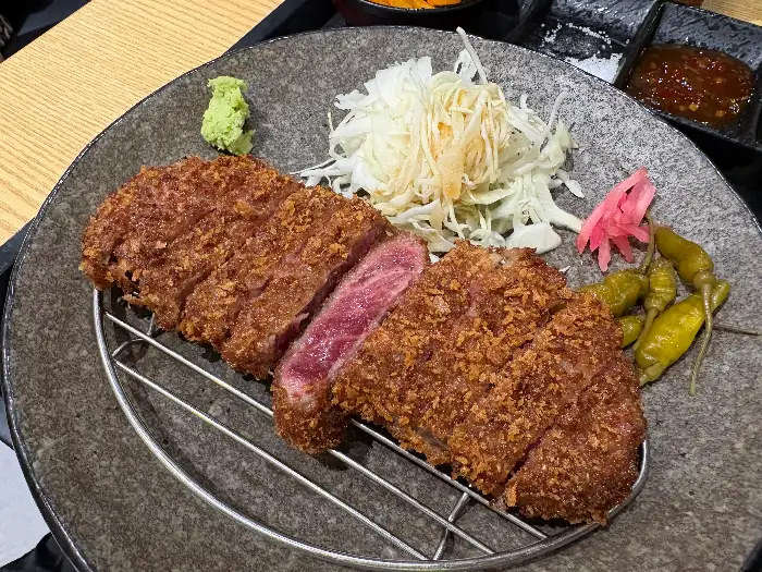 후라토식당 규카츠 비주얼