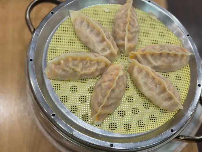 흑염소 고기 만두