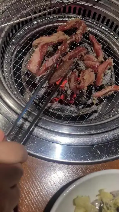 산청꿀갈비 숯불 구이 사진