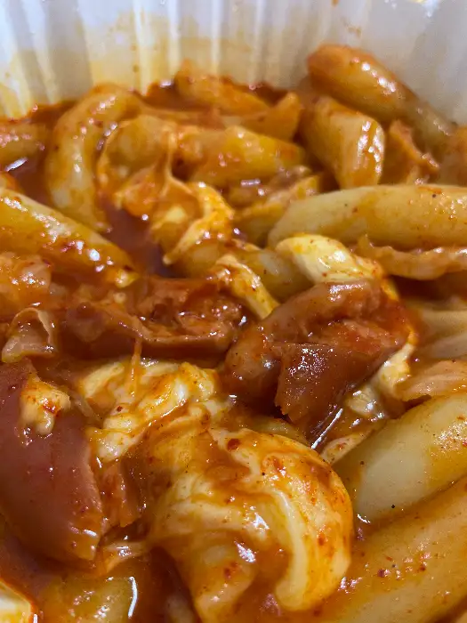 푸짐한 떡볶이 비주얼