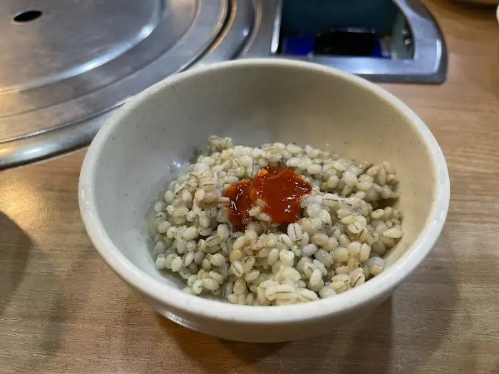 보리밥 한 그릇