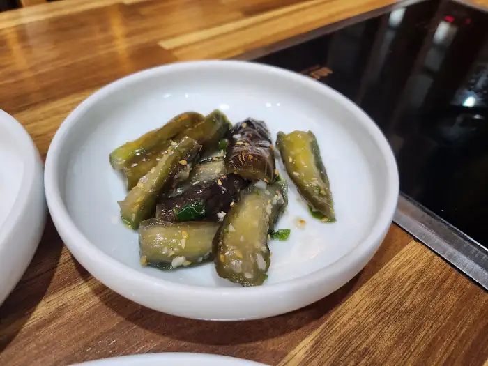 잘 익은 시원한 맛의 오이김치