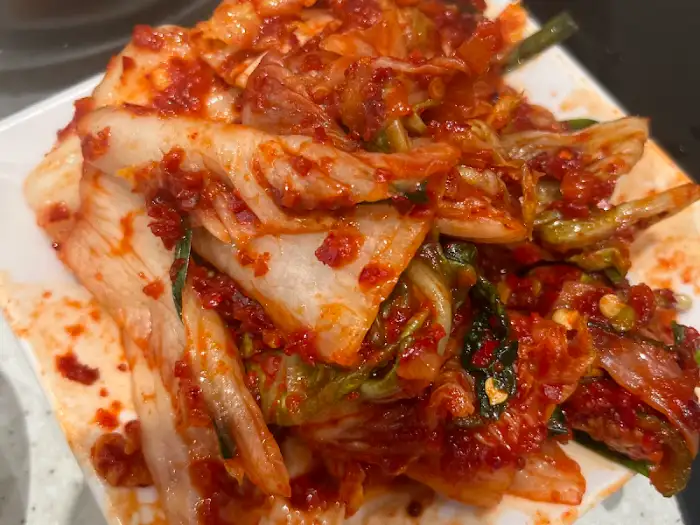 장원갑칼국수 대전중구점 겉절이 김치