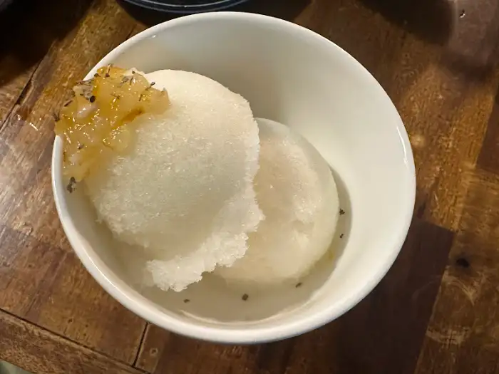 백김치와 청어알젓