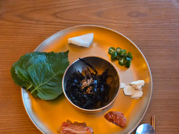 밑반찬 상세 샷