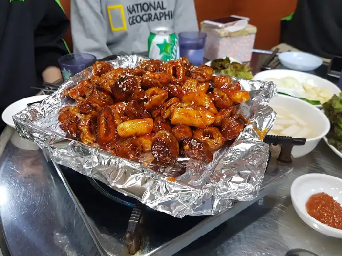 다양한 부위의 불곱창