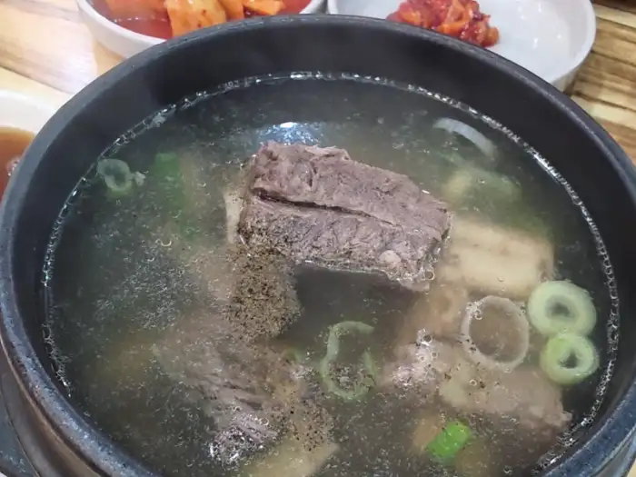 갈비탕 내부 모습