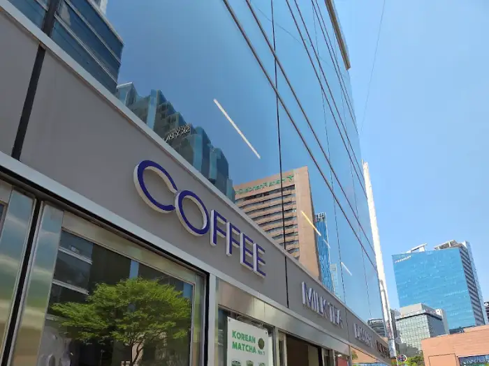 맷차 명동본점 건물 외관