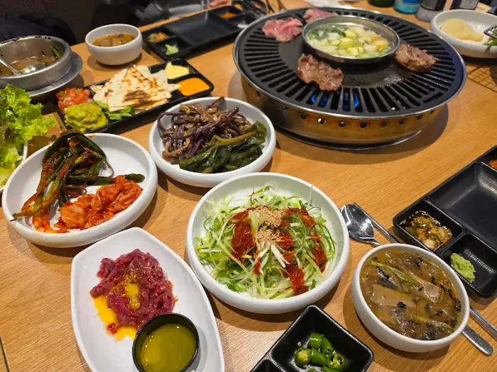 모락모락정육식당 화성시청본점 상차림