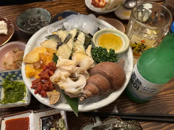 나마사케 풍성한 해산물 플래터