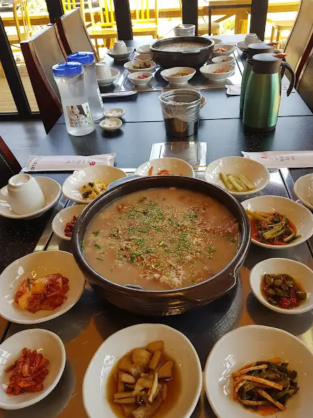 오대오리 식탁 세팅 상세