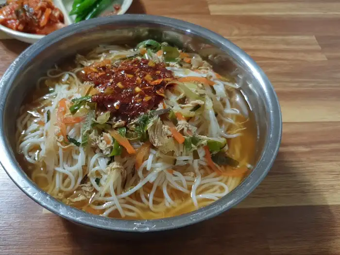 오뚜기식당 국수 상세 모습