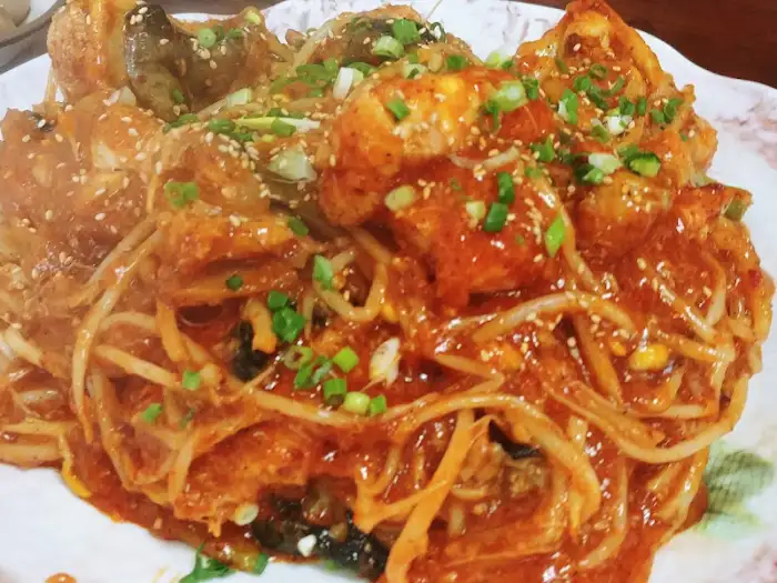 삼보식당의 먹음직스러운 아구찜