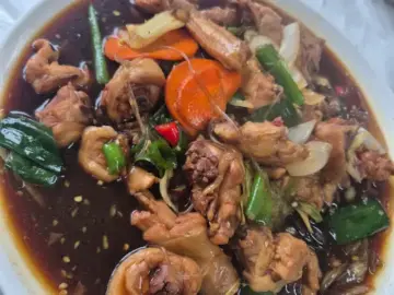 솔밭식당의 푸짐한 찜닭 비주얼
