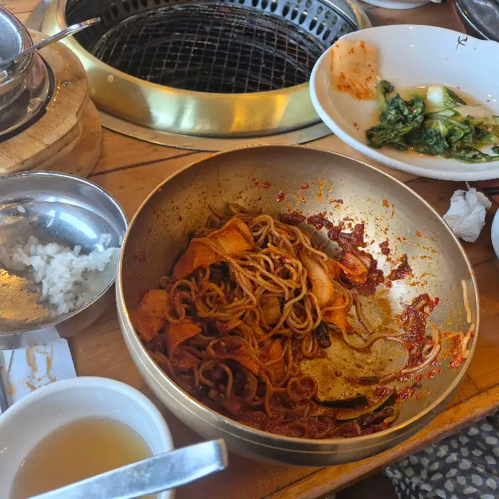 송추가마골 하남미사점 비빔메밀면