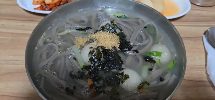 옹심이 칼국수