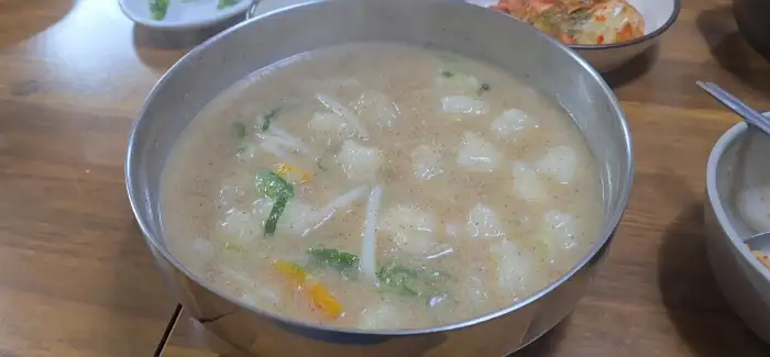 옹심이 칼국수