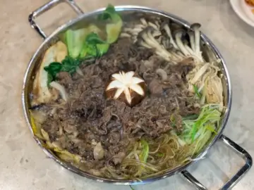 우미남 화명점 한우 버섯 불고기 냄비
