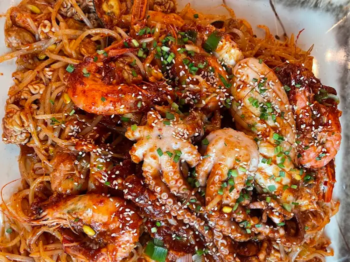 푸짐하게 담긴 양수리한옥집 아귀찜
